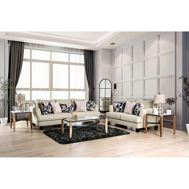 Denbigh Love Seat - LATIN HOME FURNITURE - (POMONA,CA)