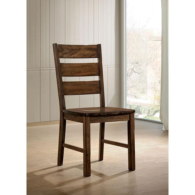 Dulce Walnut Side Chair (2/CTN) - LATIN HOME FURNITURE - (POMONA,CA)