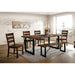 Dulce Walnut Bench - LATIN HOME FURNITURE - (POMONA,CA)