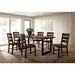 Dulce Walnut Side Chair (2/CTN) - LATIN HOME FURNITURE - (POMONA,CA)