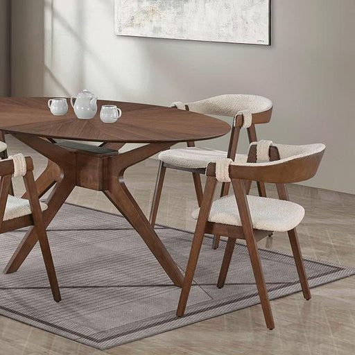 Ebikon Oval Dining Table - LATIN HOME FURNITURE - (POMONA,CA)