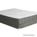 EDREA White/Gray 10" Tight Top Pocket Coil, Full - LATIN HOME FURNITURE - (POMONA,CA)
