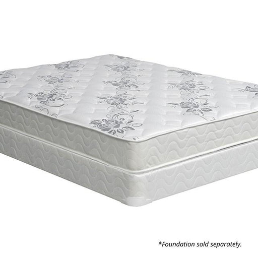 ELBERTYNA White 8" Tight Top Mattress, Full - LATIN HOME FURNITURE - (POMONA,CA)