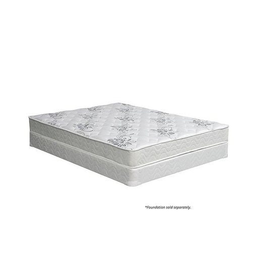 ELBERTYNA White 8" Tight Top Mattress, Full - LATIN HOME FURNITURE - (POMONA,CA)