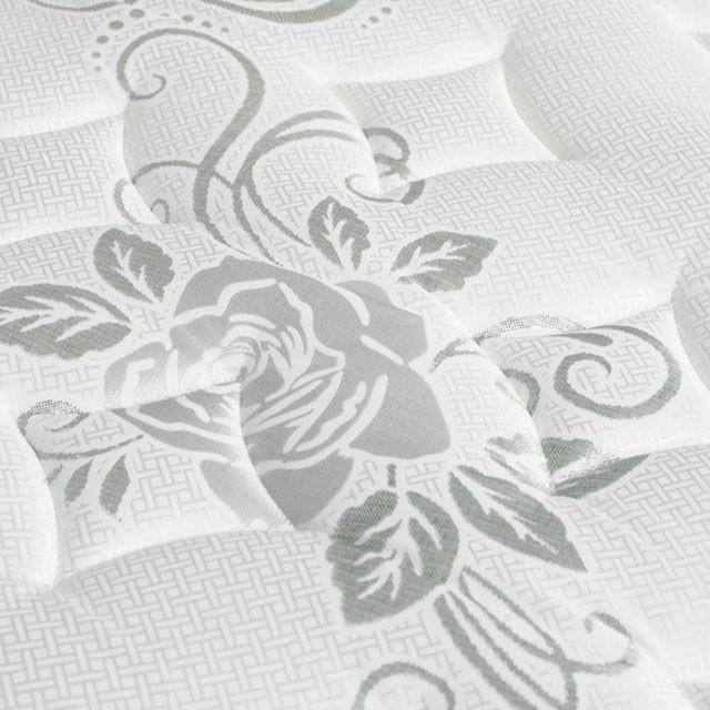 ELBERTYNA White 8" Tight Top Mattress, Full - LATIN HOME FURNITURE - (POMONA,CA)