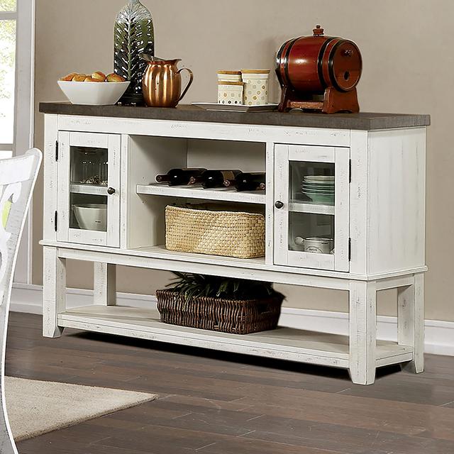 AULETTA Server, Gray - LATIN HOME FURNITURE - (POMONA,CA)