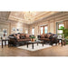 ELPIS Brown/Espresso Sofa - LATIN HOME FURNITURE - (POMONA,CA)