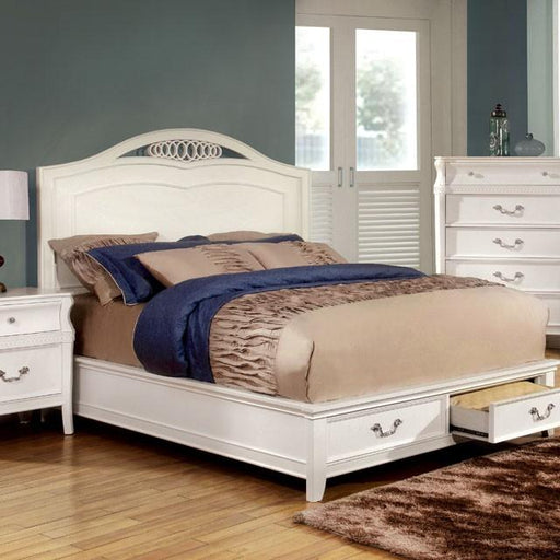 Elvas E.King Bed - LATIN HOME FURNITURE - (POMONA,CA)