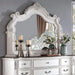 ESPARANZA Mirror, Pearl White - LATIN HOME FURNITURE - (POMONA,CA)