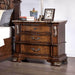 ESPARANZA Night Stand, Brown Cherry - LATIN HOME FURNITURE - (POMONA,CA)