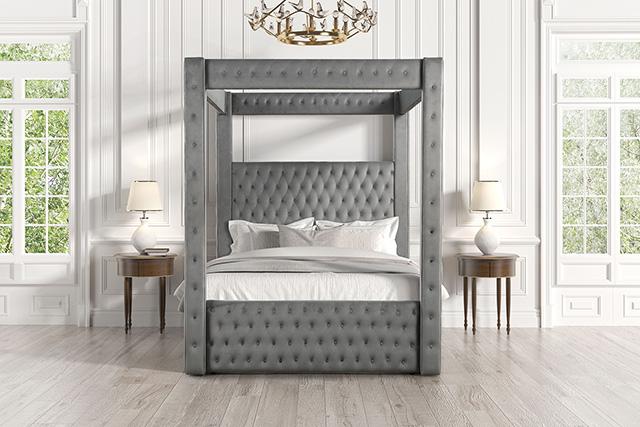 Etherea E.King & Queen Bed - LATIN HOME FURNITURE - (POMONA,CA)