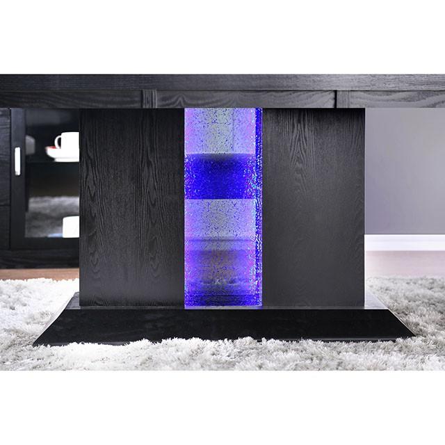 Evangeline Black/Beige Dining Table - LATIN HOME FURNITURE - (POMONA,CA)