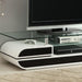 Evos Black/White 63" TV Console - LATIN HOME FURNITURE - (POMONA,CA)