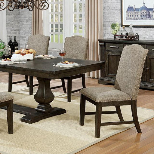 Faulk Dining Table Set with Bench - LATIN HOME FURNITURE - (POMONA,CA)