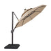 Fera 10 Ft Round Umbrella w/ LED Bulb + 37" Large Base - LATIN HOME FURNITURE - (POMONA,CA)