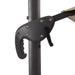 Fera 10 Ft Round Umbrella w/ LED Bulb + 37" Large Base - LATIN HOME FURNITURE - (POMONA,CA)