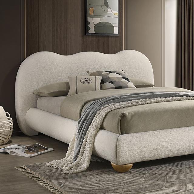 Finamore Bed - LATIN HOME FURNITURE - (POMONA,CA)