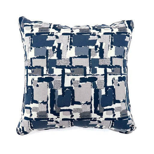 Concrit Blue 18" X 18" Pillow, Blue (2/CTN) - LATIN HOME FURNITURE - (POMONA,CA)