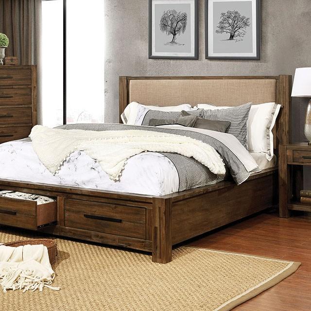 Coney Cal.King Bed - LATIN HOME FURNITURE - (POMONA,CA)