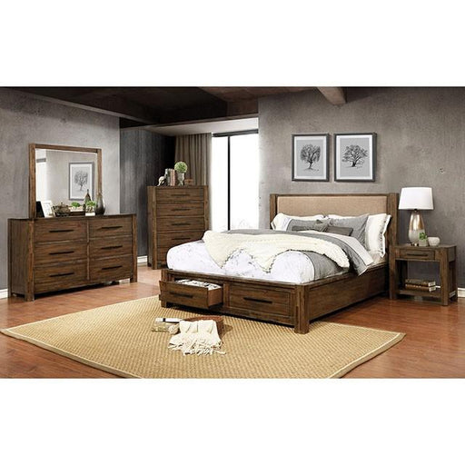 Coney Cal.King Bed - LATIN HOME FURNITURE - (POMONA,CA)