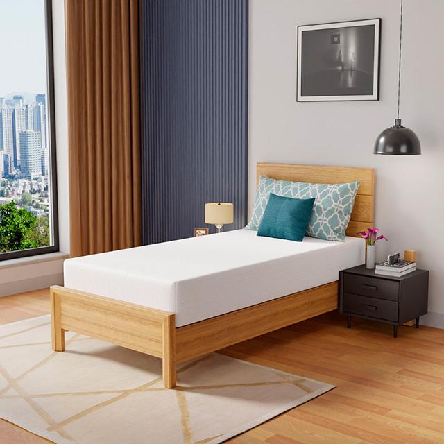 Coreopsis 10" Twin Memory Foam Wave Comfort - LATIN HOME FURNITURE - (POMONA,CA)