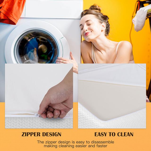 Forsythia 8" Full Green Tea Gel Memory Foam - LATIN HOME FURNITURE - (POMONA,CA)