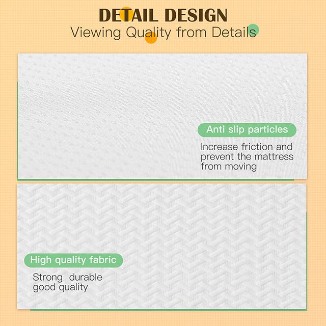 Forsythia 8" Full Green Tea Gel Memory Foam - LATIN HOME FURNITURE - (POMONA,CA)