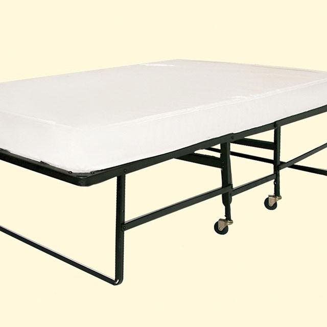Framos Rollaway Bed w/ Polyfiber Mattress 48" Wide - LATIN HOME FURNITURE - (POMONA,CA)