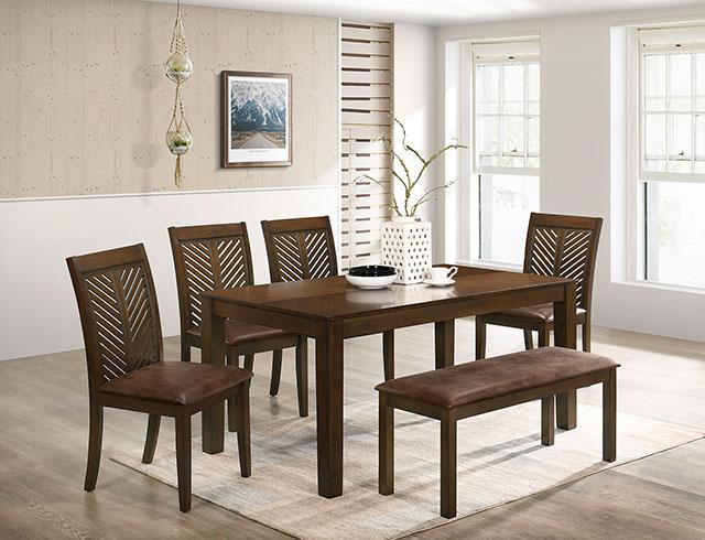 GARNETT Dining Table - LATIN HOME FURNITURE - (POMONA,CA)