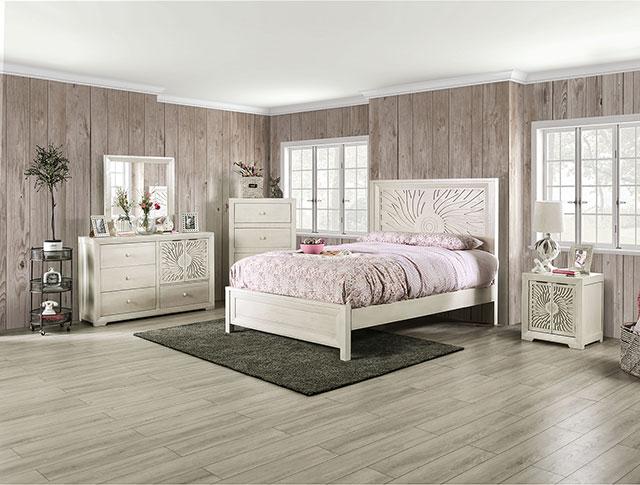 Geneva Full & Twin Bed - LATIN HOME FURNITURE - (POMONA,CA)
