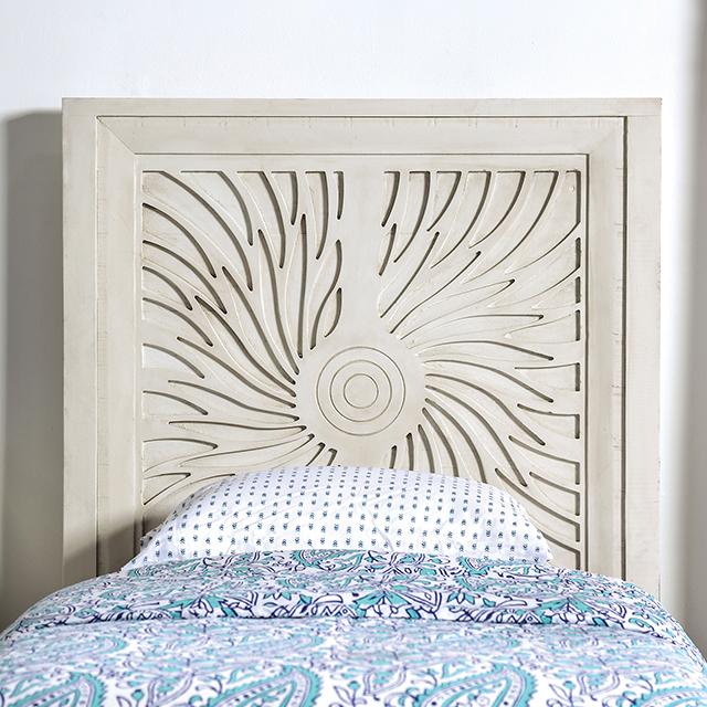 Geneva Full & Twin Bed - LATIN HOME FURNITURE - (POMONA,CA)