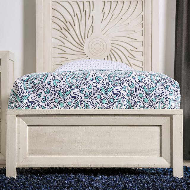 Geneva Full & Twin Bed - LATIN HOME FURNITURE - (POMONA,CA)