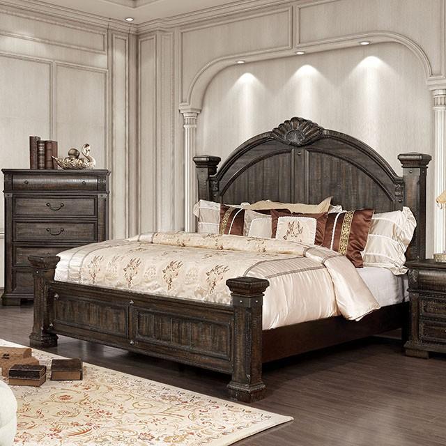 Genevieve Queen Bed - LATIN HOME FURNITURE - (POMONA,CA)