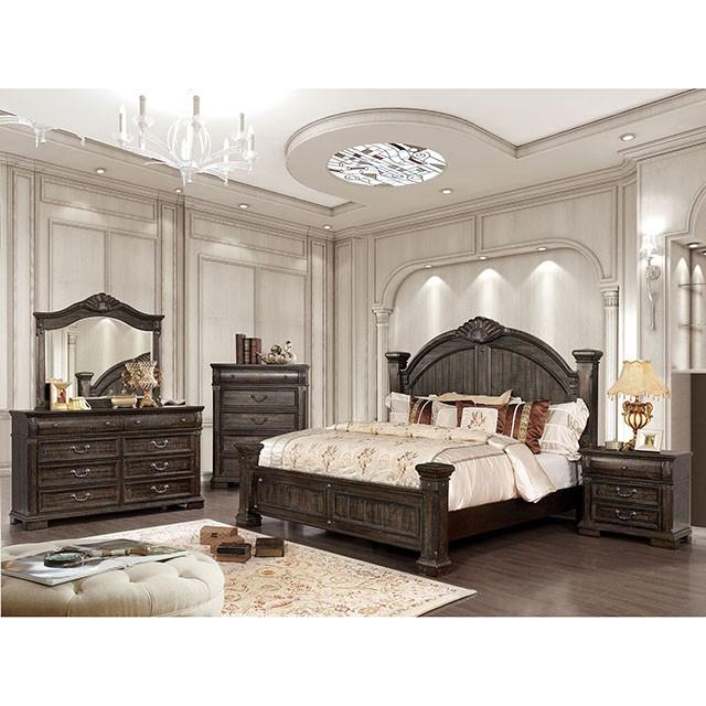 Genevieve Queen Bed - LATIN HOME FURNITURE - (POMONA,CA)