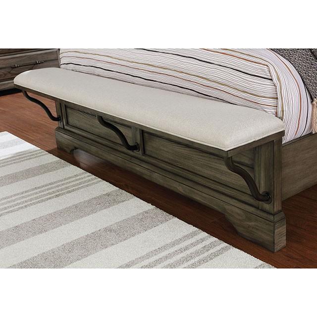 Gilbert Cal.King & Queen Bed - LATIN HOME FURNITURE - (POMONA,CA)