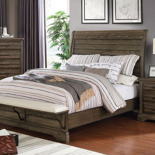 Gilbert Cal.King & Queen Bed - LATIN HOME FURNITURE - (POMONA,CA)