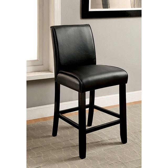 GRANDSTONE II Black Counter Ht. Chair - LATIN HOME FURNITURE - (POMONA,CA)
