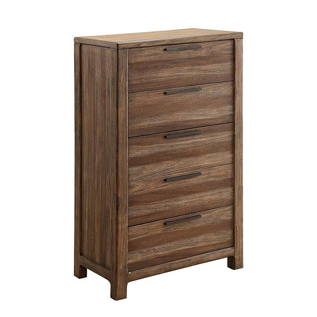 Hankinson Rustic Natural Tone Chest - LATIN HOME FURNITURE - (POMONA,CA)
