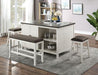 HEIDELBERG Counter Ht. Table - LATIN HOME FURNITURE - (POMONA,CA)