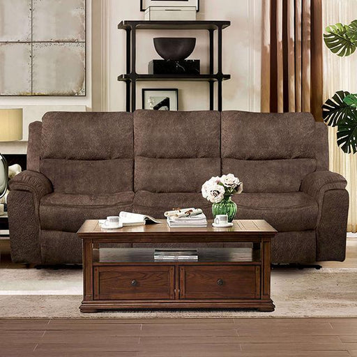 HENRICUS Sofa, Dark Brown - LATIN HOME FURNITURE - (POMONA,CA)