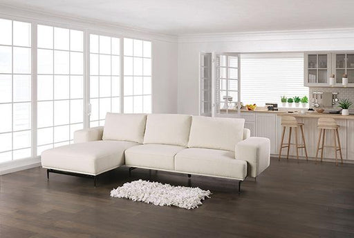 Baerum Sectional, Left & Right Chaise Beige & Gray - LATIN HOME FURNITURE - (POMONA,CA)