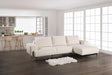 Baerum Sectional, Left & Right Chaise Beige & Gray - LATIN HOME FURNITURE - (POMONA,CA)