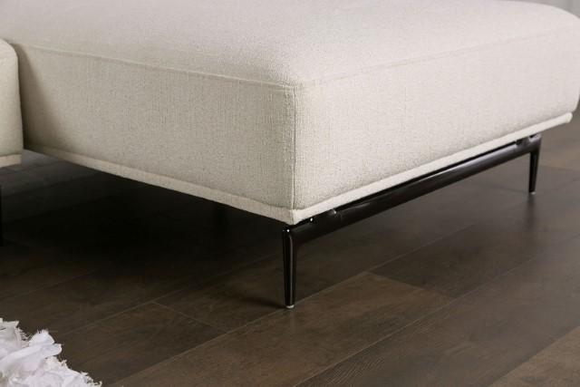 Baerum Sectional, Left & Right Chaise Beige & Gray - LATIN HOME FURNITURE - (POMONA,CA)