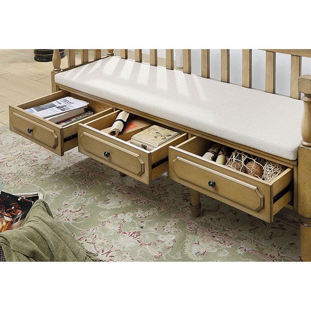 Ballinasloe Bench - LATIN HOME FURNITURE - (POMONA,CA)