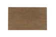 Beale Dining Table Walnut & Black - LATIN HOME FURNITURE - (POMONA,CA)