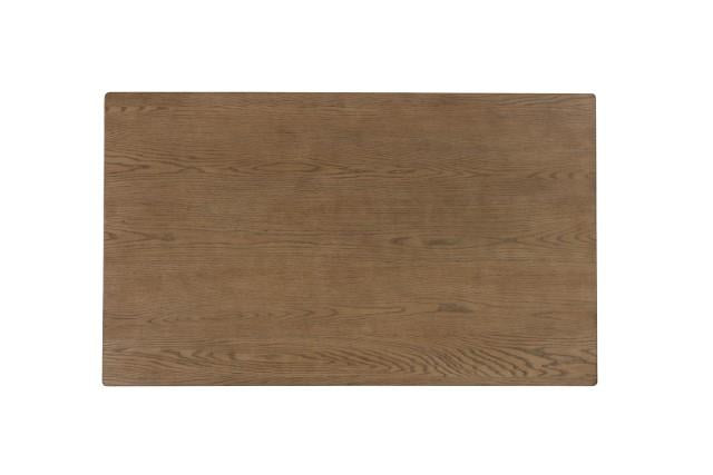 Beale Dining Table Walnut & Black - LATIN HOME FURNITURE - (POMONA,CA)