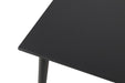 Beale Dining Table Walnut & Black - LATIN HOME FURNITURE - (POMONA,CA)