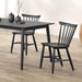 Beale Dining Table Walnut & Black - LATIN HOME FURNITURE - (POMONA,CA)