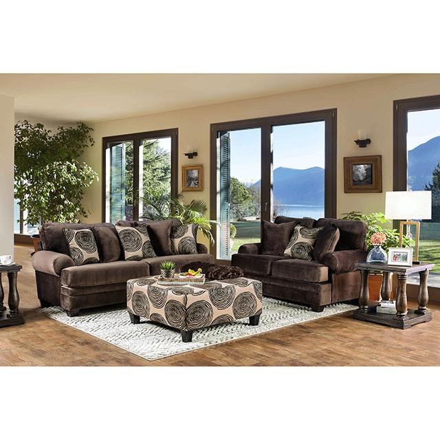Bonaventura Brown Sofa - LATIN HOME FURNITURE - (POMONA,CA)