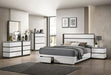 Birsfelden Queen Bedroom Set White - LATIN HOME FURNITURE - (POMONA,CA)